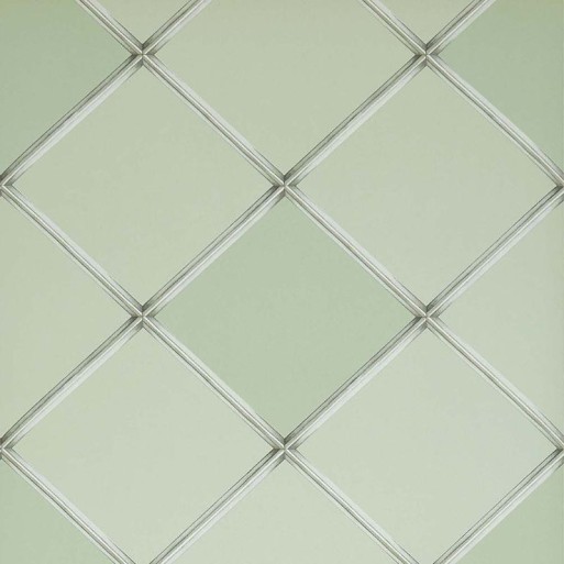 Palm house trellis soft green