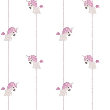 Licorne rose