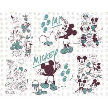 Mickey and friends