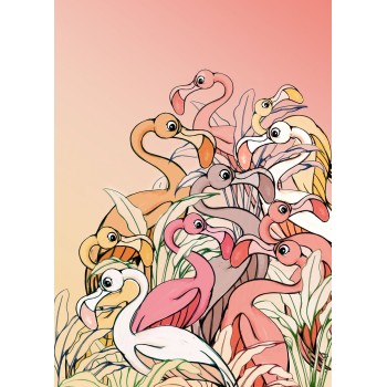 Flamingos and Lillys