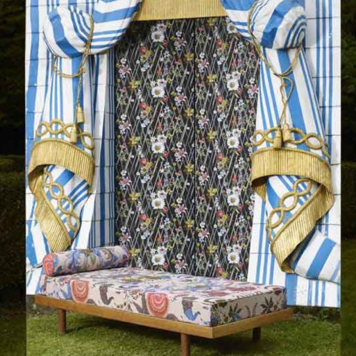 Papier peint Rocaille Nuit Christian Lacroix