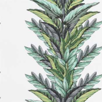 Papier peint Groussay Vert Buis Christian Lacroix