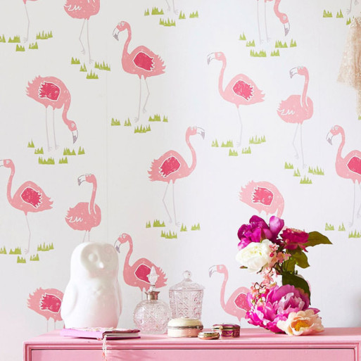 Papier peint Felicity flamingo