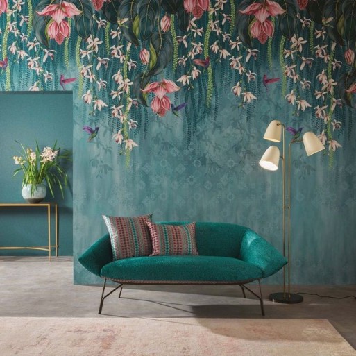 Trailing Orchid Teal / Pink