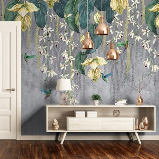 Trailing Orchid Grey / Lemon