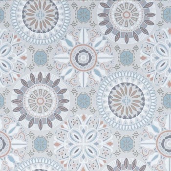 Rosetta Grey / White W7337-02