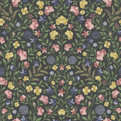 Court Embroidery yellow