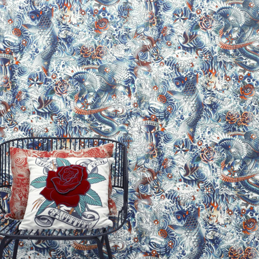 Papier peint Irésumi Mulitcolor Jean-Paul Gaultier