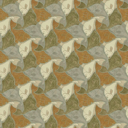 Fish orange/green 23102