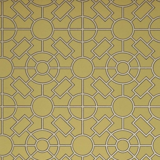 Knot garden ochre W7455-01
