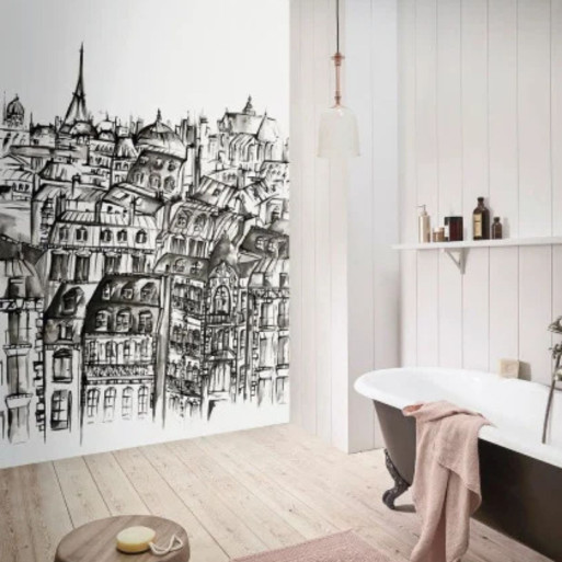 Papier peint Grands boulevards