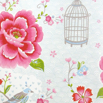 Birds in Paradise crème 300161