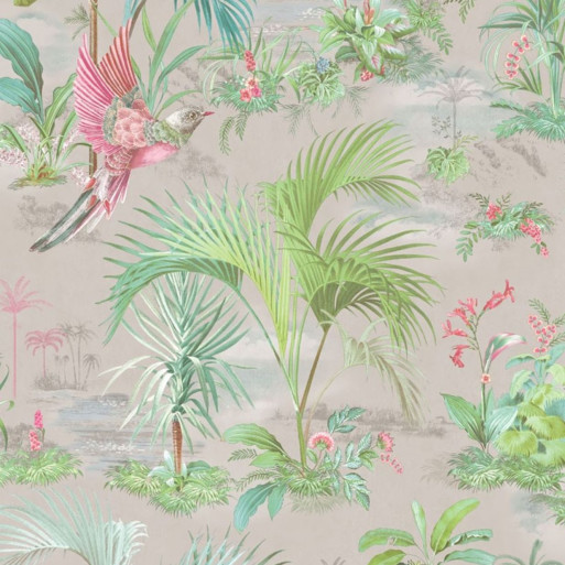 Palm scenes gris 300142