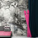 Papier peint sous bois