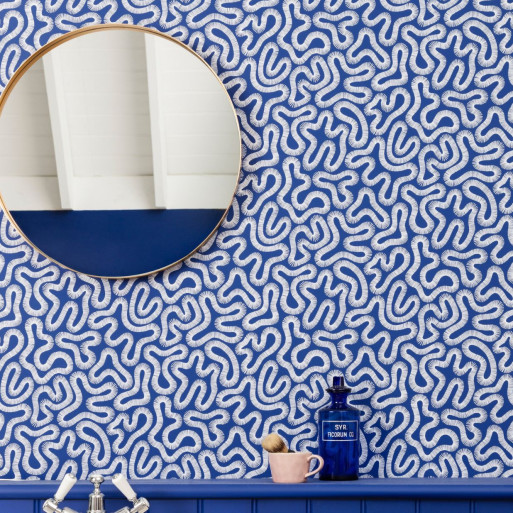 Papier peint coral