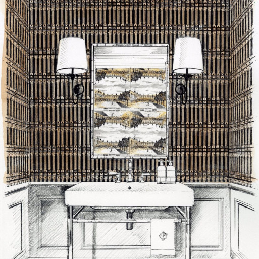 Papier peint columns