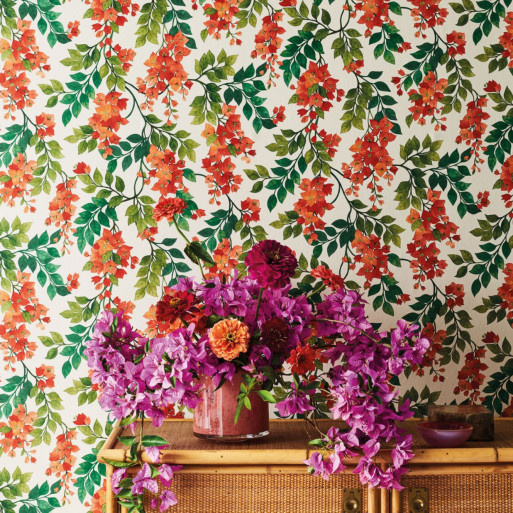 Papier peint bougainvillea