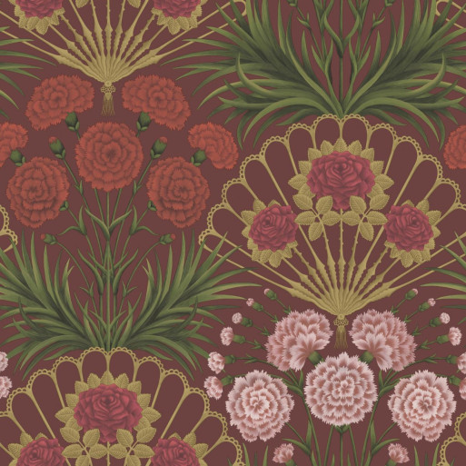 Flamenco Fan Crimson 117-14046