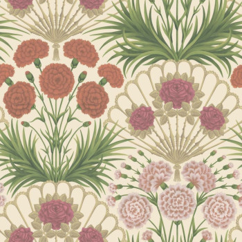Flamenco Fan Cream 	117-14045