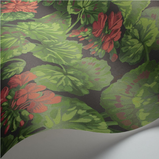 papier peint geranium