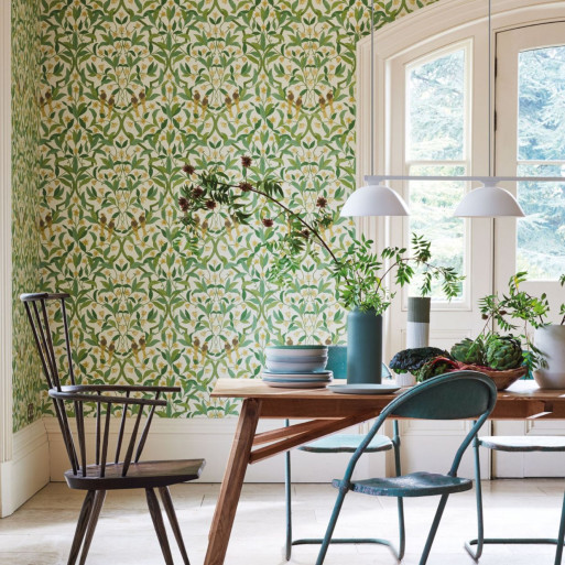 papier peint Jasmine & Serin Symphony