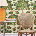 papier peint orange blossom