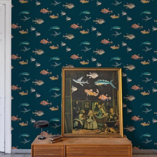 papier peint Peces Santamans