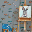 papier peint Peces Santamans