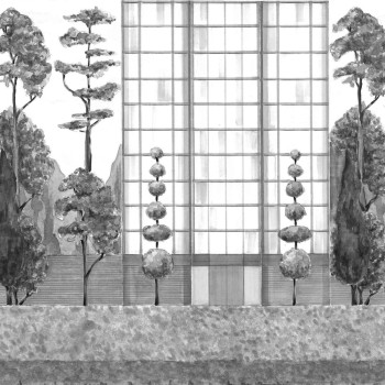 Urban Garden Black and White N 8000077