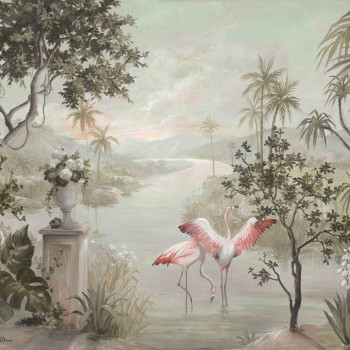Paisaje con Flamencos Nuevo Mundo N 8000015