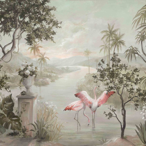 Paisaje con Flamencos Nuevo Mundo N 8000015