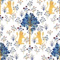 Medieval Tapestry Pure White N 8000012