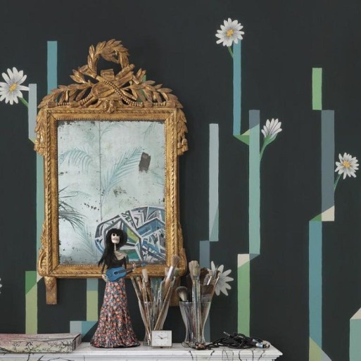 Le papier peint Flor de Cactus