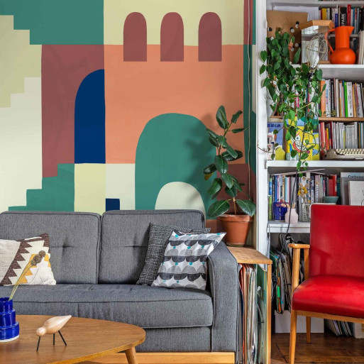 papier peint architopie
