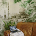 papier peint taj mahal