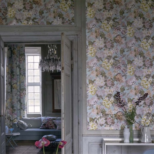 papier peint Delft Flower