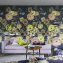 le papier peint le poème des fleurs