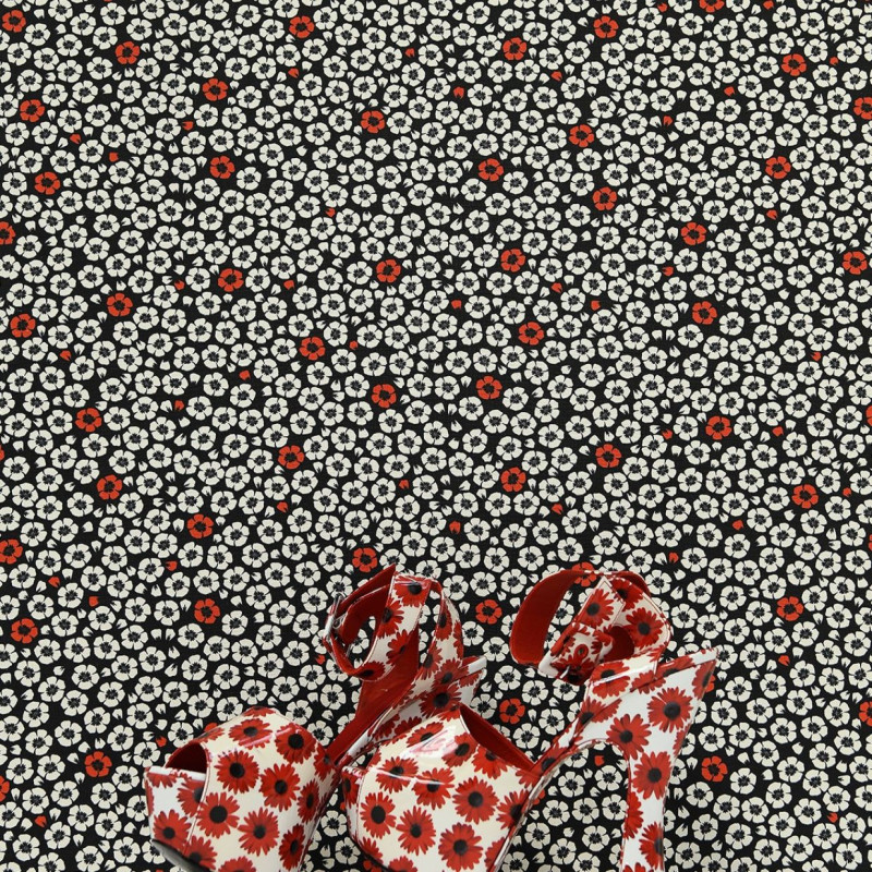 papier peint coquelicot
