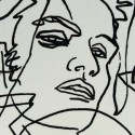 papier peint croquis