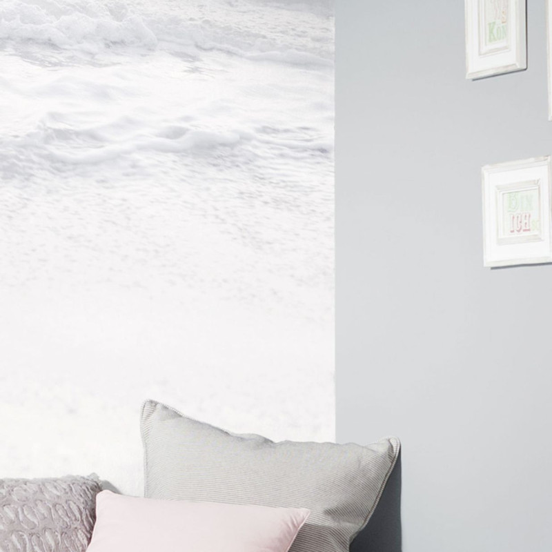 papier peint silver beach