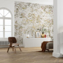 papier peint golden feather