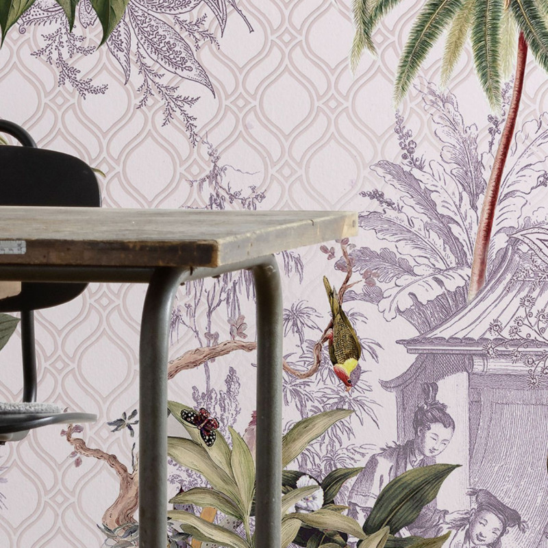 papier peint tropicana