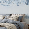 papier peint blue china