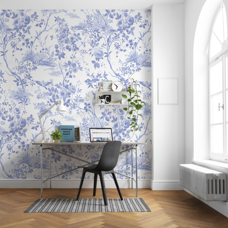 papier peint charming bloom