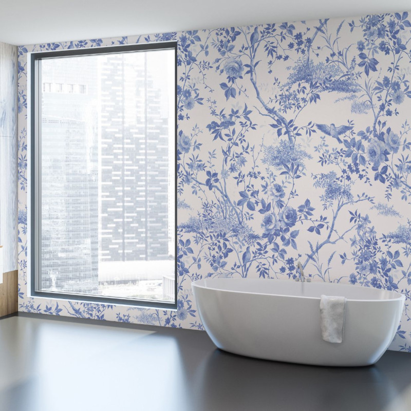 papier peint charming bloom