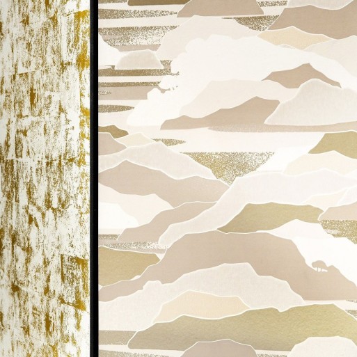 papier peint colline