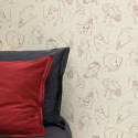 papier peint les dormeurs