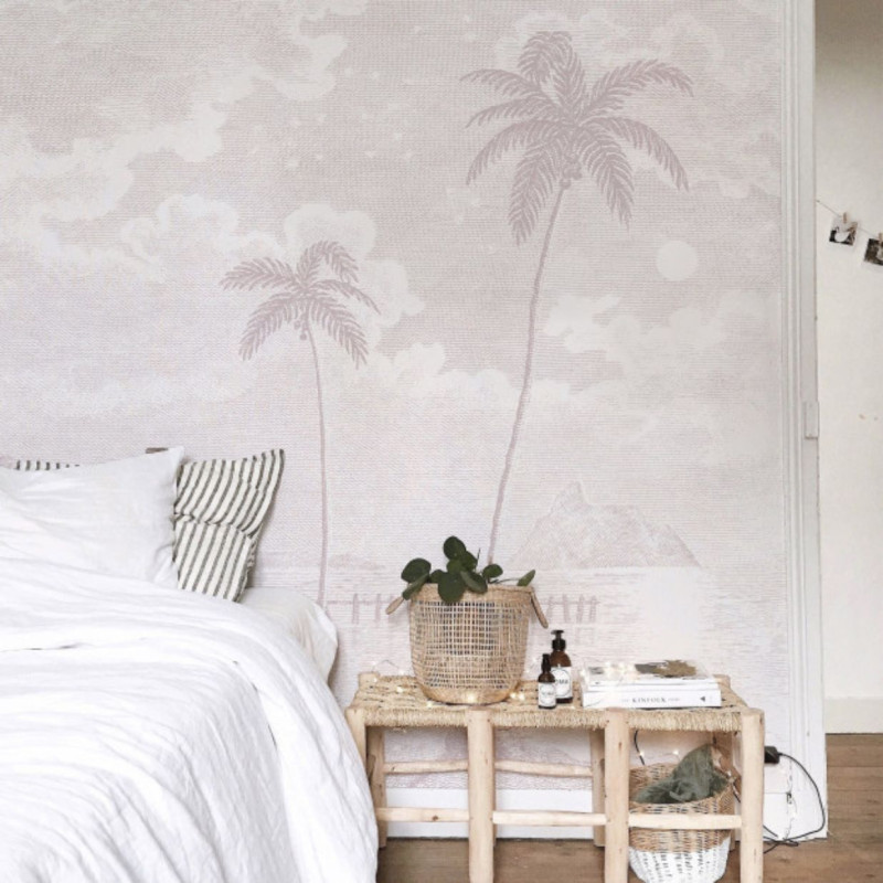 papier peint palmar
