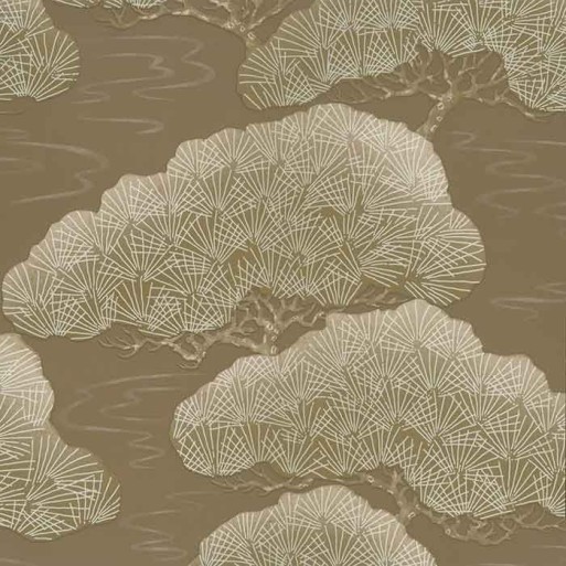 Papier peint golden pines