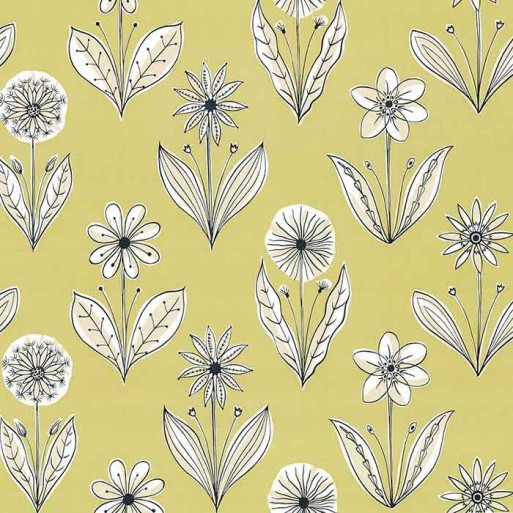 Papier peint Florette acid drop